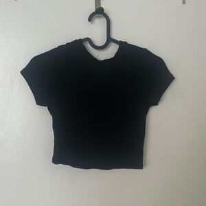 Black Baby Tee
